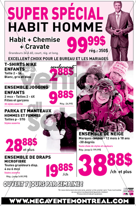 mega vente oct 2012
