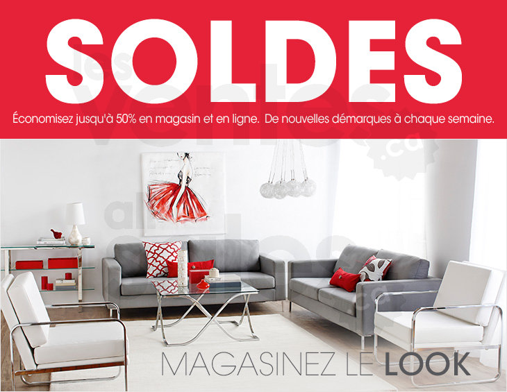 Jusqu'à 50 chez Bouclair! lesventes.ca